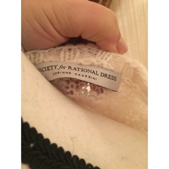 Society For Rational Dress Alpaca Wool Cardigan - Picture 3 of 5